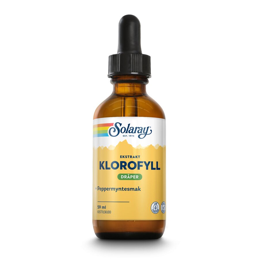 Solaray klorofyll dråper 59 ml