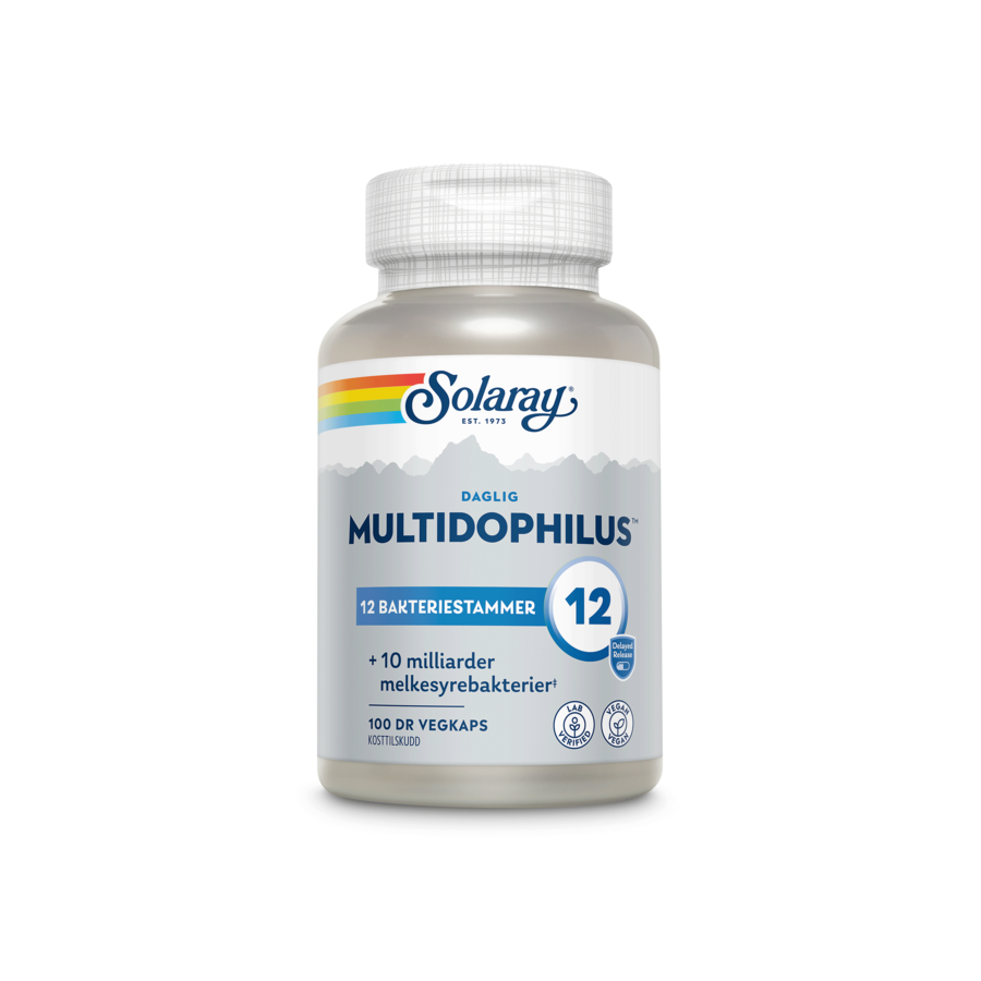 Solaray multidophilus 12 100 kapsler