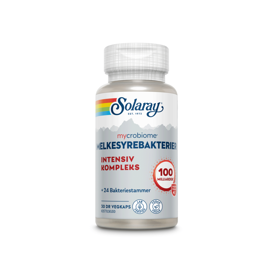Solaray mycrobiome intensiv 30 kapsler