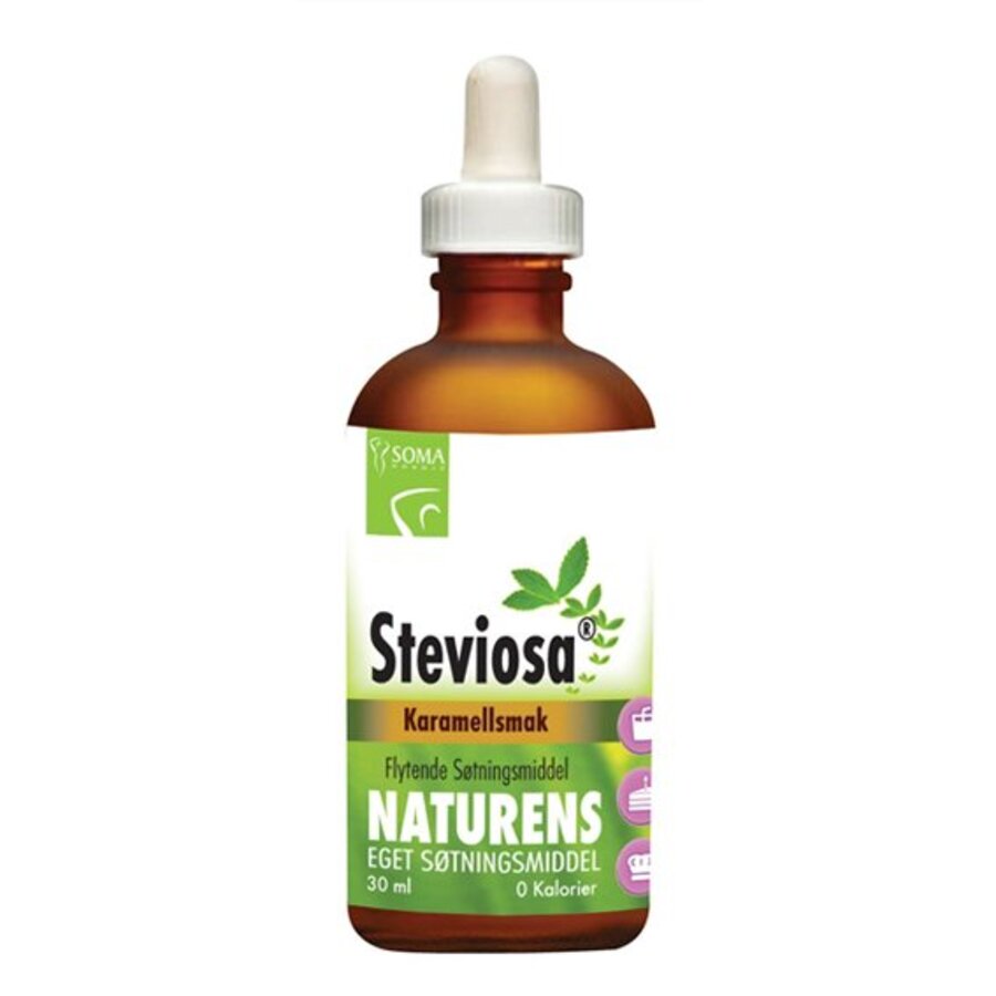 Soma steviosa flytende karamell 30 ml