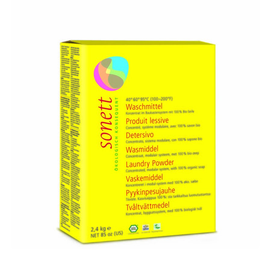 Sonett vaskepulver tøy 2,4 kg