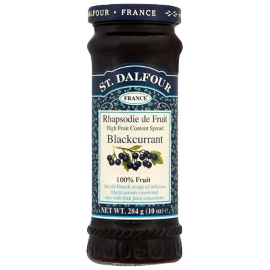 St dalfour blackcurrant syltetøy 284 gr