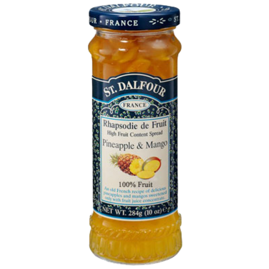 St dalfour pineapple og mango syltetøy 284 gr