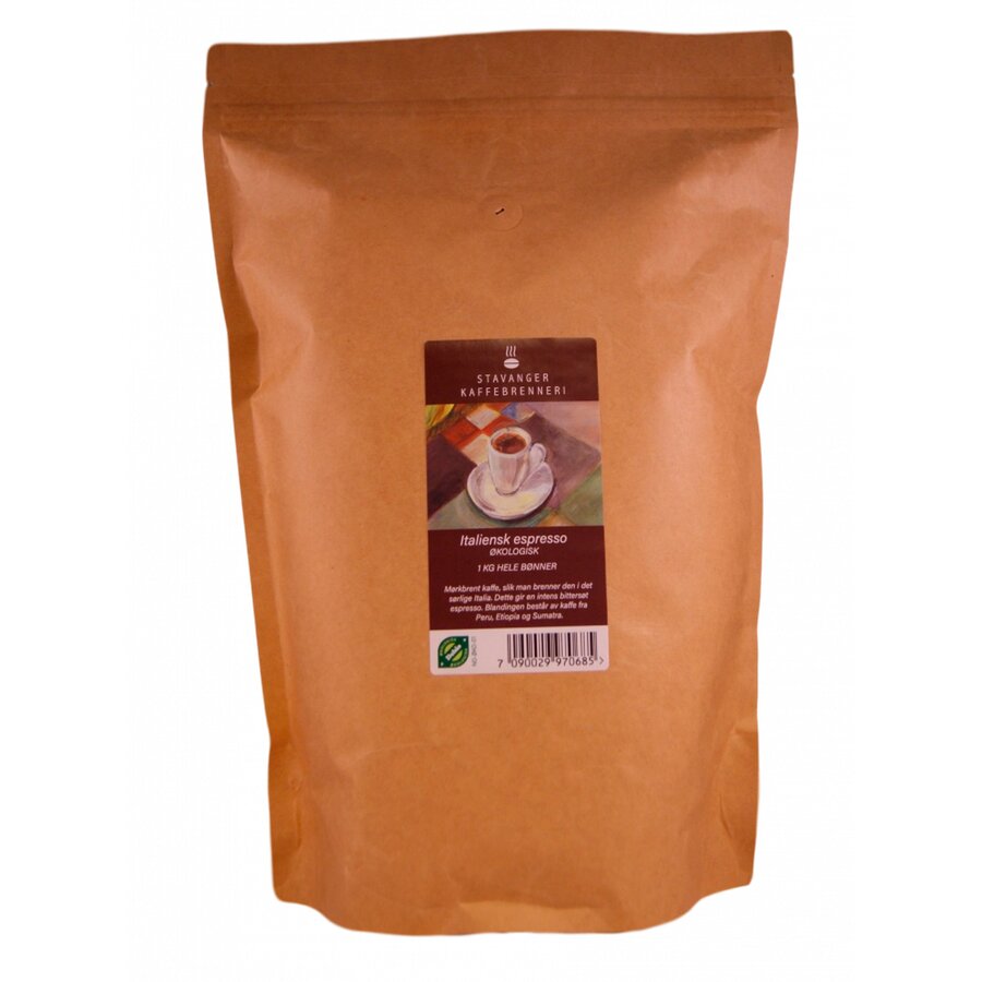 Stavanger Kaffebrenneri espresso italiensk 1 kg