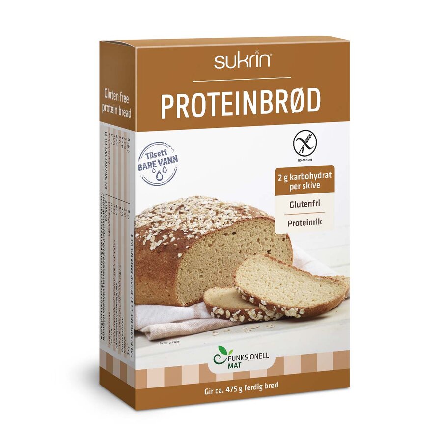 Sukrin Proteinbrød 224 g