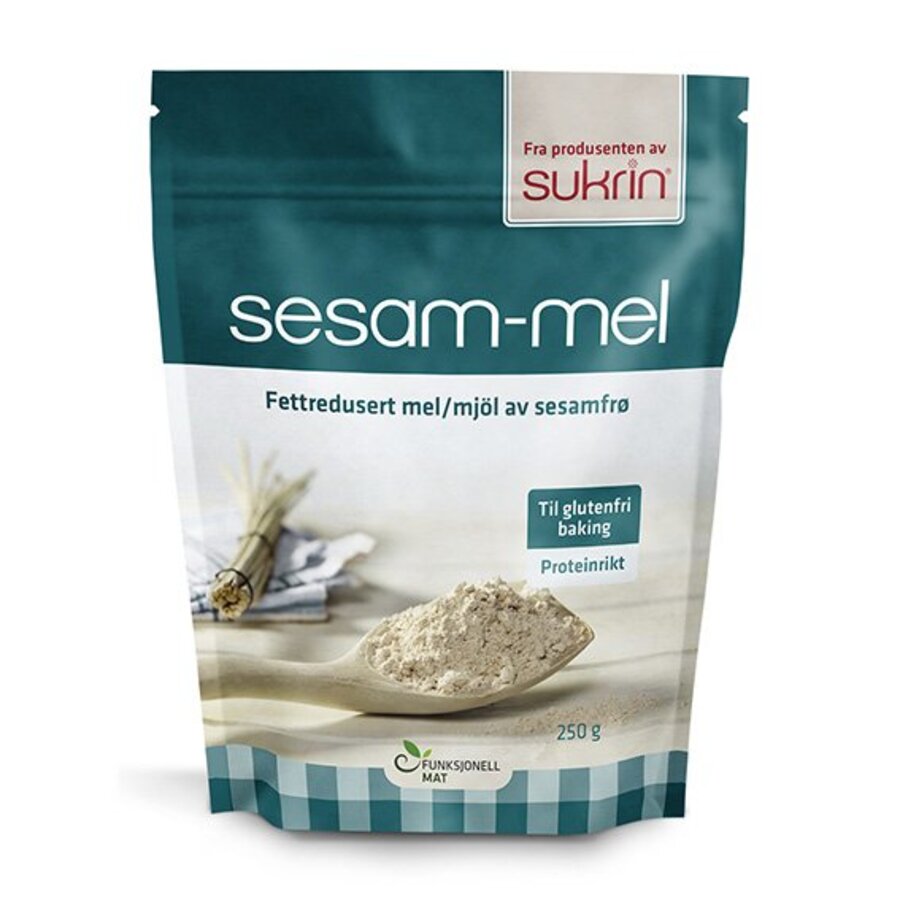 Sukrin Sesam-mel fettredusert 250 g