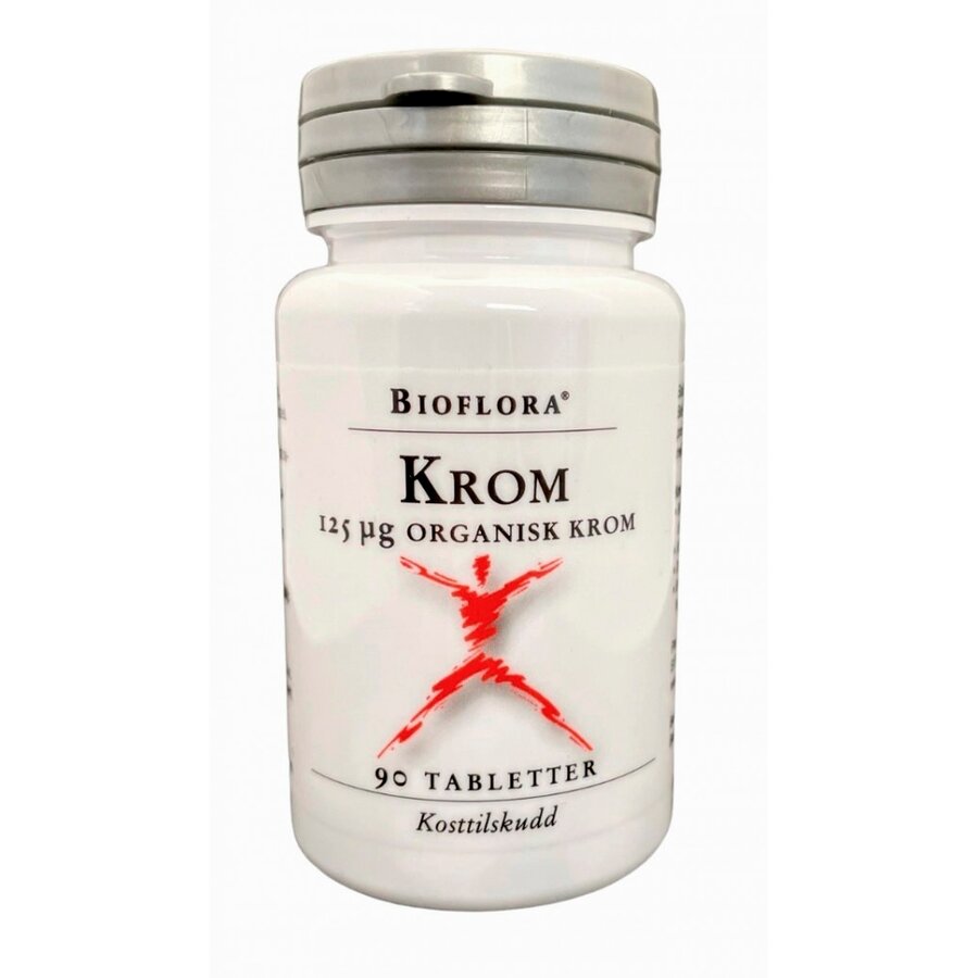 Bioflora krom 90 tabletter