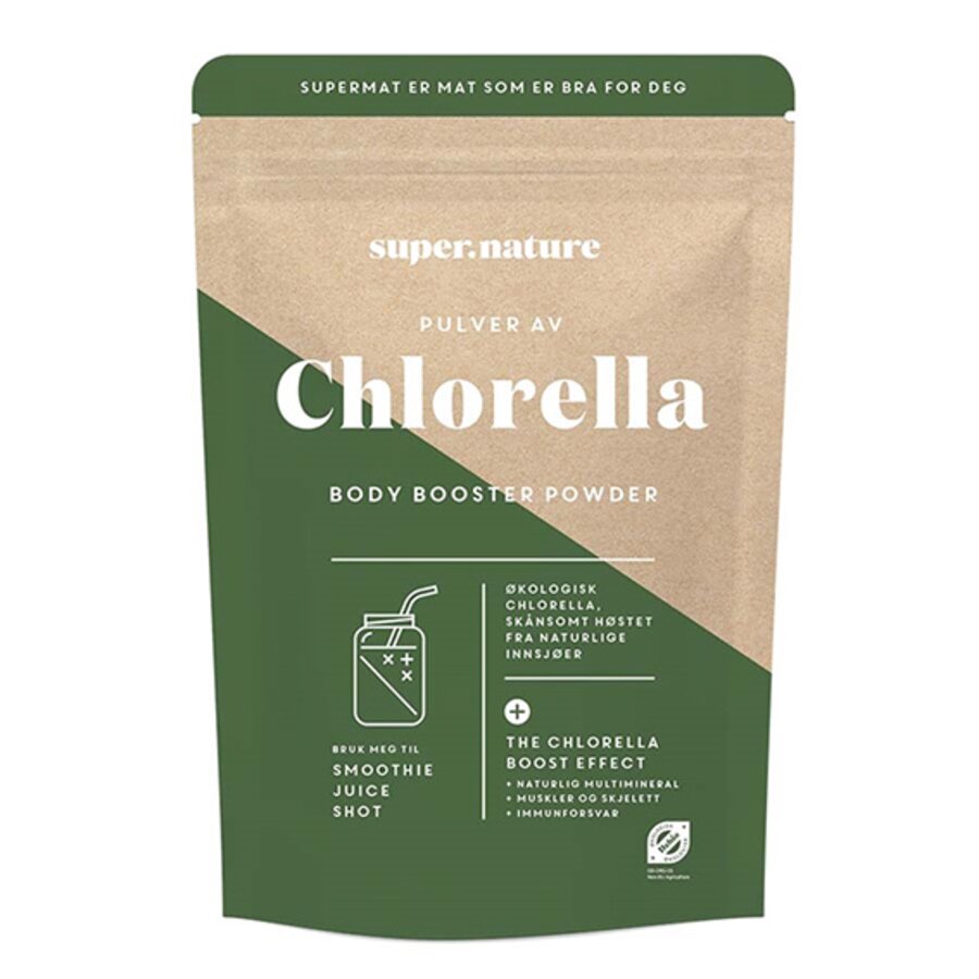 Supernature chlorella pulver 150 g