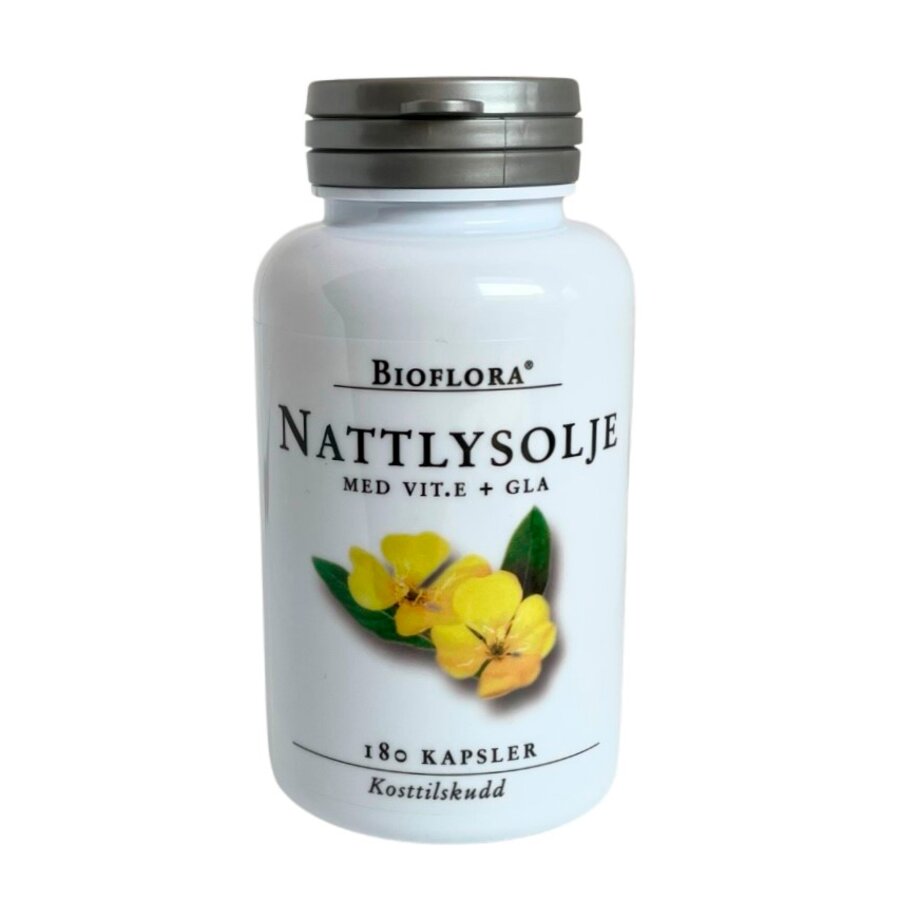 Bioflora nattlysolje 180 kapsler
