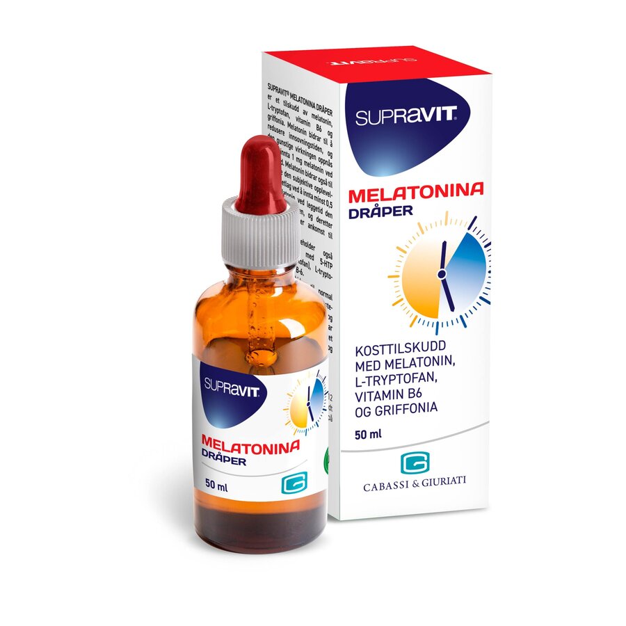 Supravit flytende melatonin 50 ml
