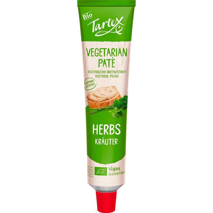 Tartex vegetarisk postei med urter 200 g