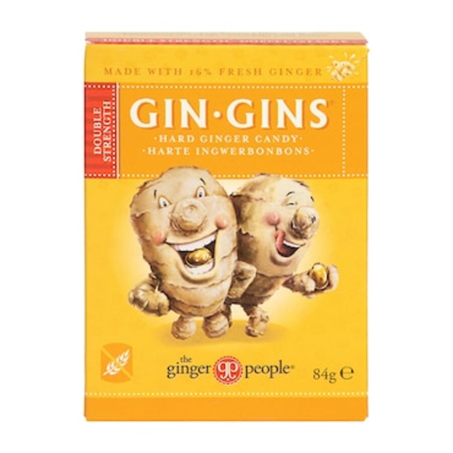 The Ginger People spicy turmeric ginger candy 60 g