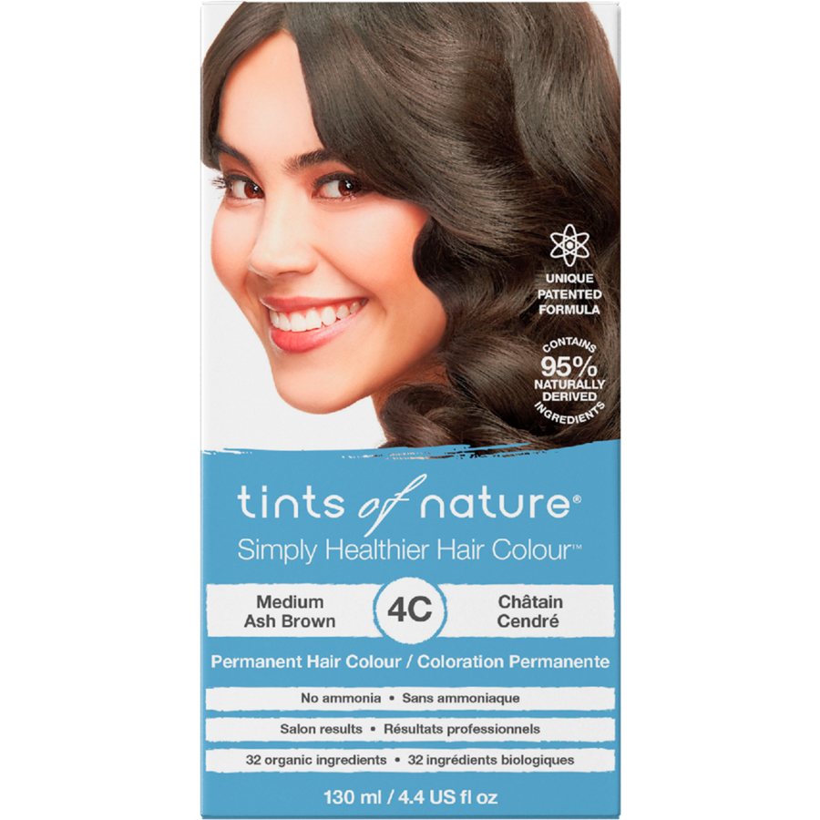 Tints of Nature 4C medium ash brown 130 ml