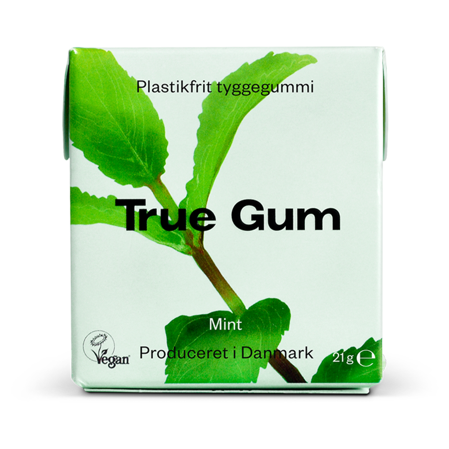 True Gum mint & matcha tyggegummi