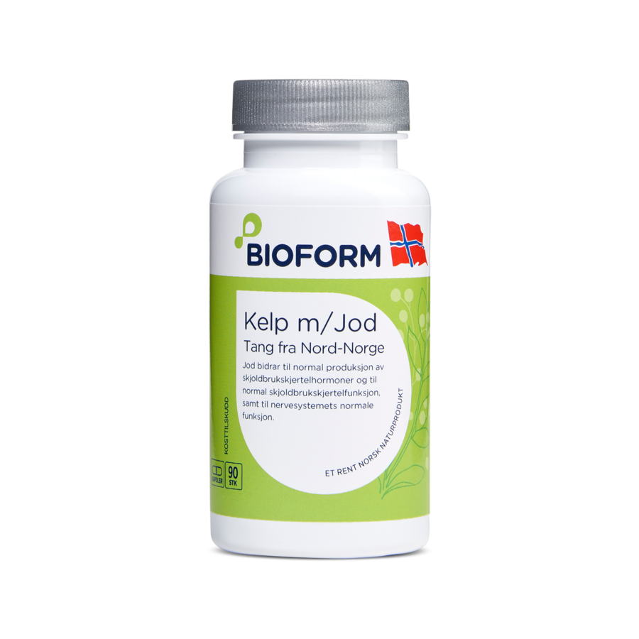 Bioform kelp med jod 90 kapsler