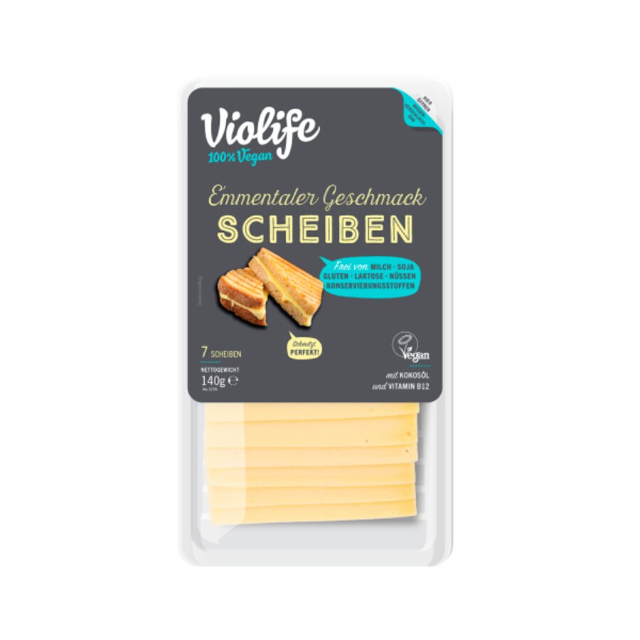Violife emmentaler skivet ost 140 g