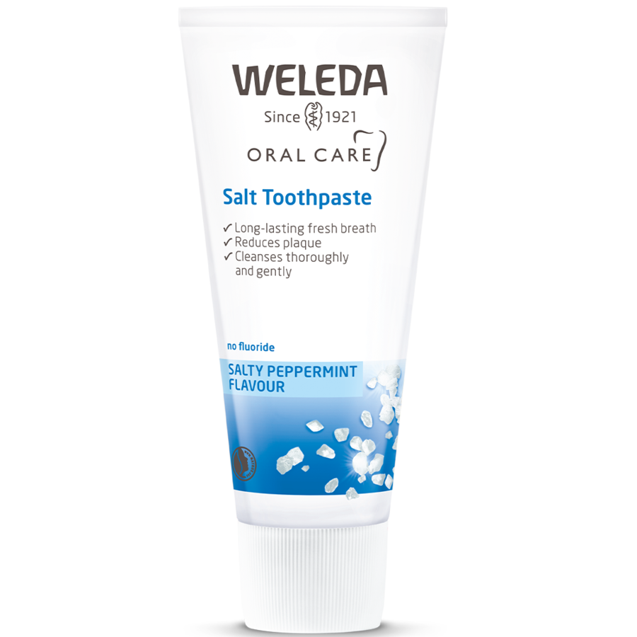 Weleda salt tannkrem uten fluor 75 ml