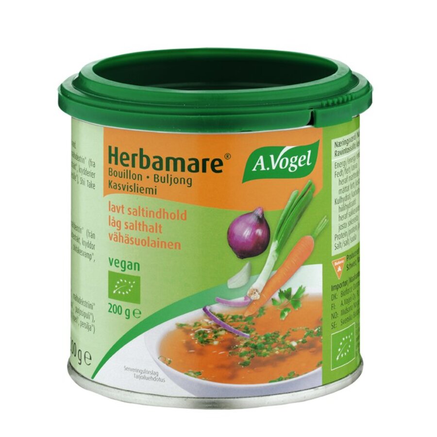 A.vogel herbamare buljong lavt saltinnhold 200 gr