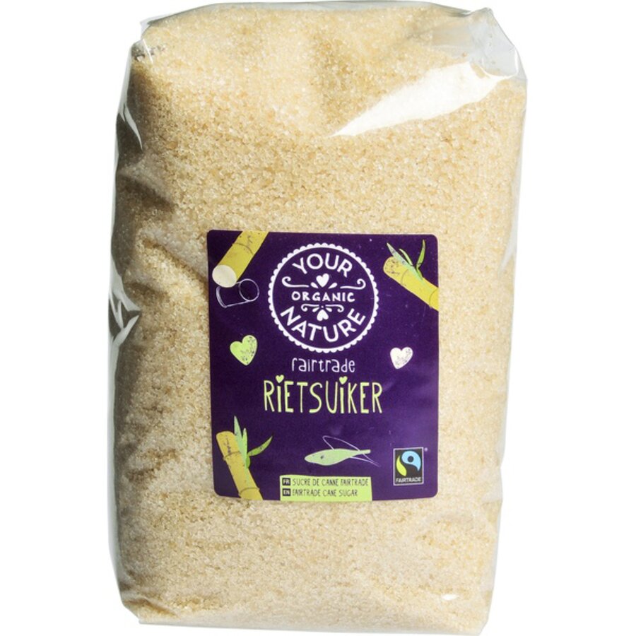 Your Organic Nature fairtrade rørsukker 1 kg