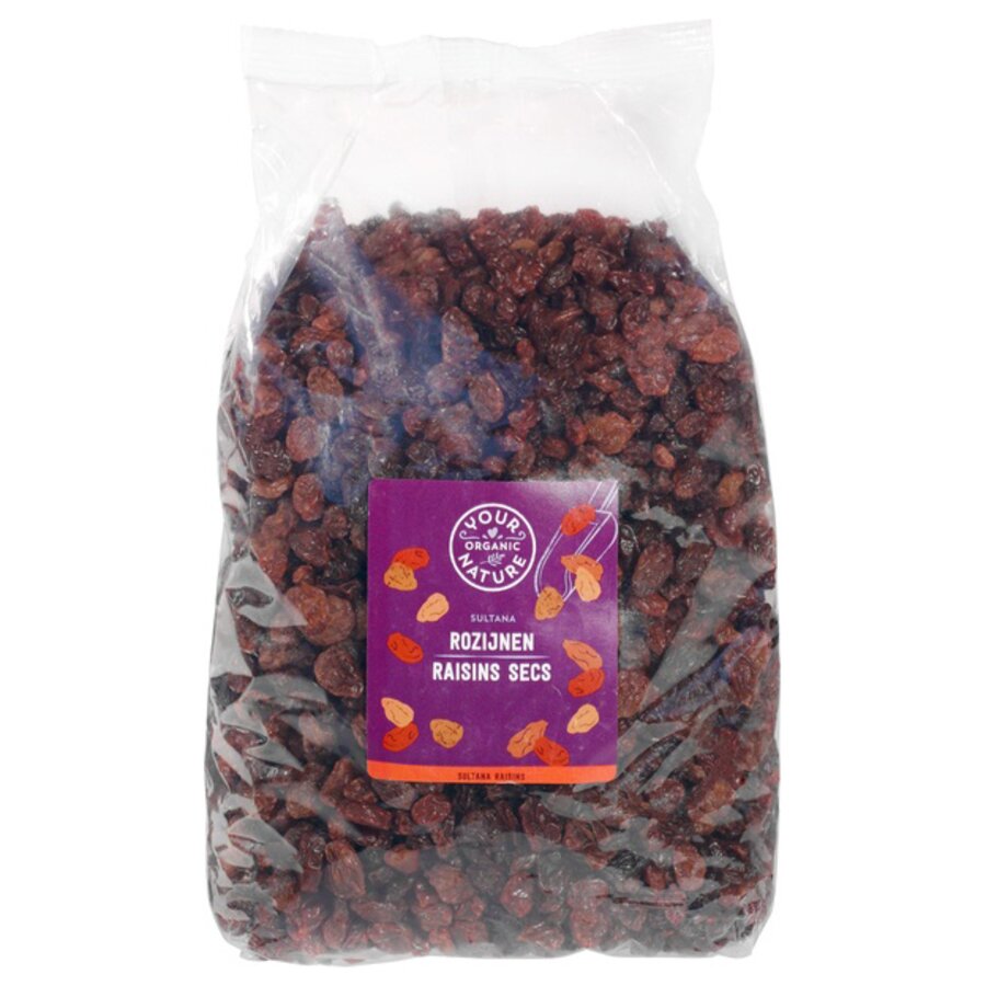 Your Organic Nature sultana rosiner 1 kg