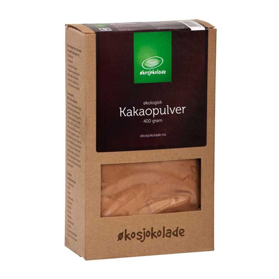 Økosjokolade rå kakaopulver 400 gr