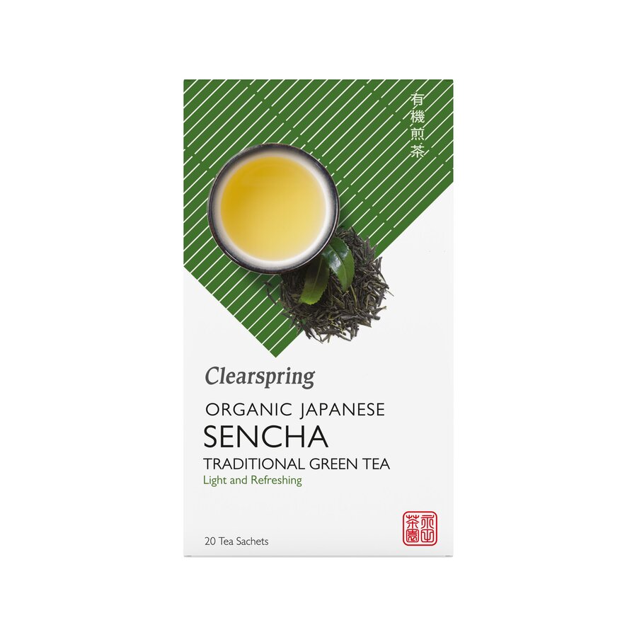 Clearspring økologisk japansk grønn matcha te 20 poser