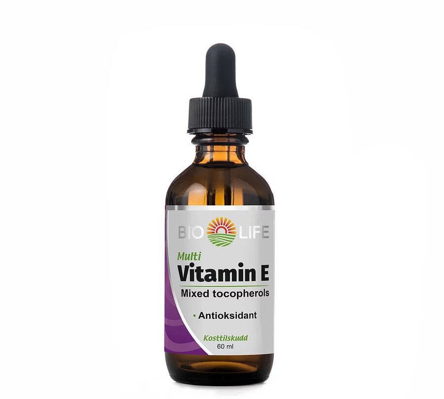 Bio-Life flytende vitamin E 60 ml