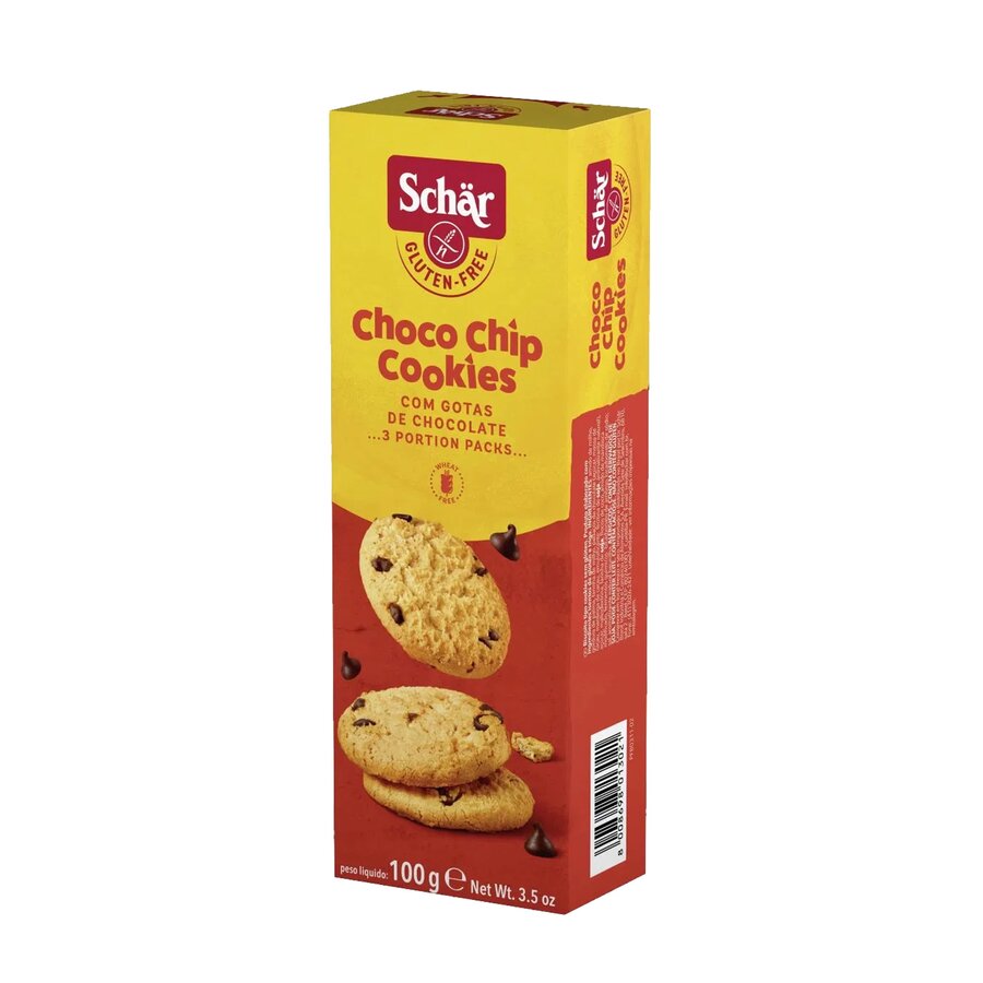 Schar glutenfrie choco chip cookies 100 g
