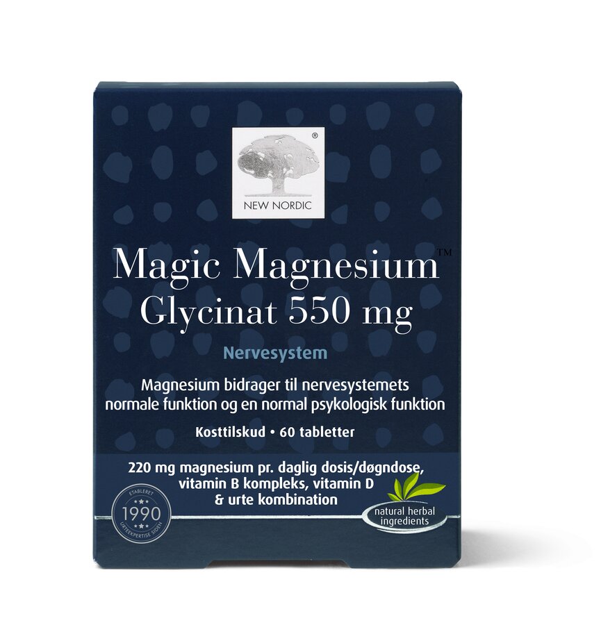 New Nordic Magic Magnesium Glycinat 60tab