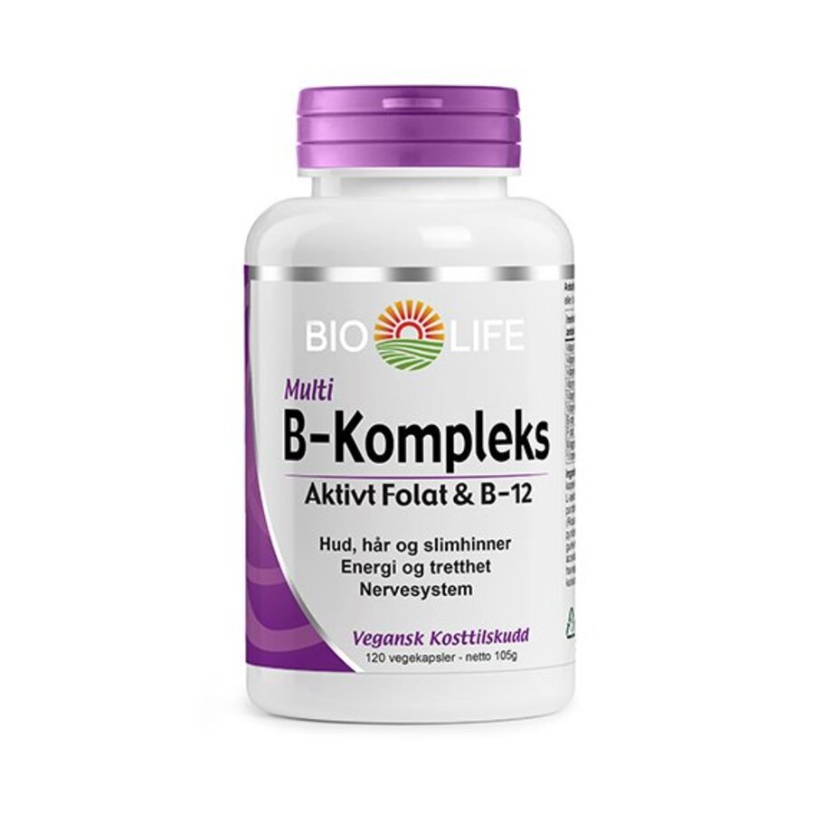 Bio-Life multi B-kompleks 120 kaps
