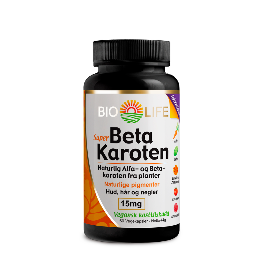 Bio-Life super betakaroten 15 mg 60 kaps