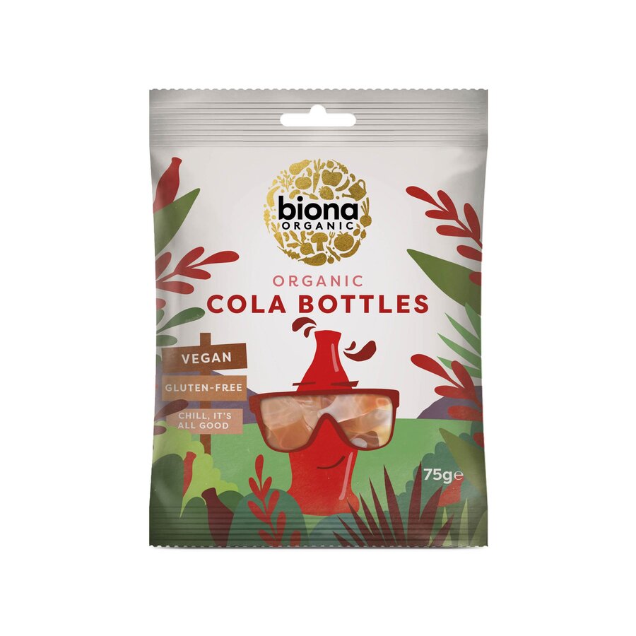 Biona cool cola bottles 75 g