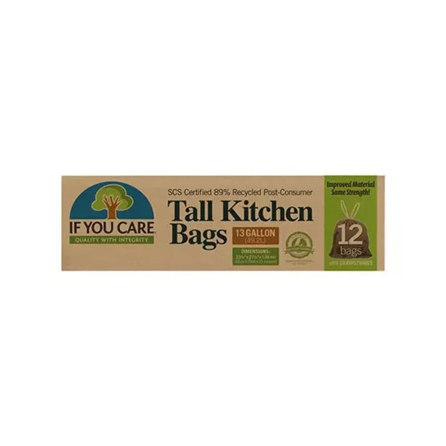 If you care tall kitchen bags 50 L 12 stk