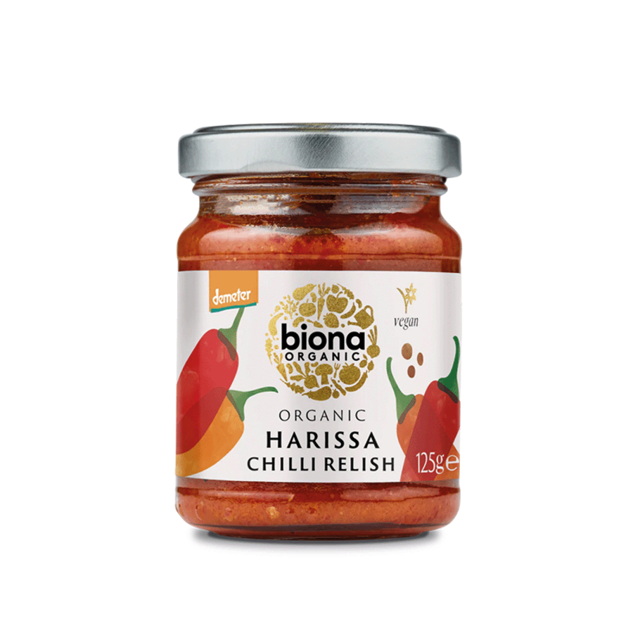 Biona Harissa Chilli Relish Organic 125gr