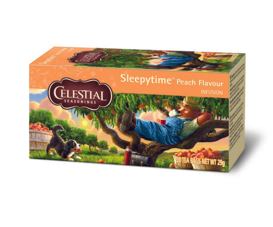 Celestial sleepytime peach te 20 poser
