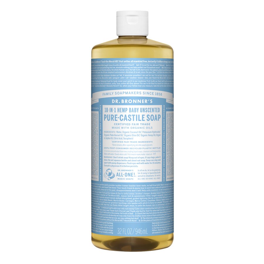 Dr Bronner baby mild såpe 945 ml
