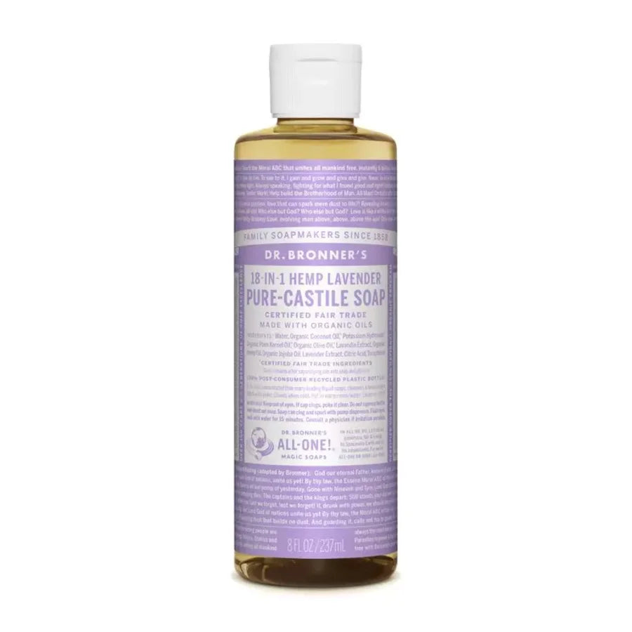 Dr Bronner lavendel såpe 240 ml