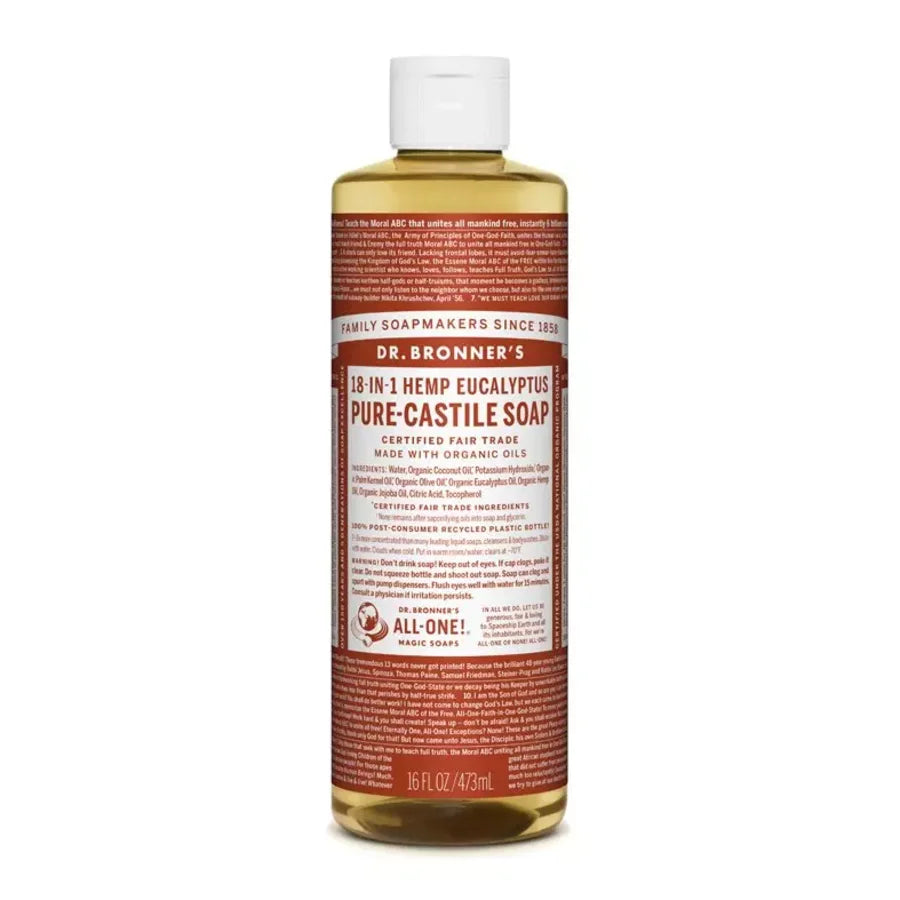 Dr Bronner eucalyptus såpe 475 ml