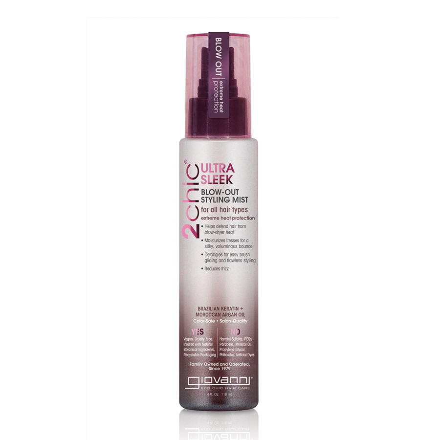 Giovanni keratin & argan flat iron styling mist 118 ml