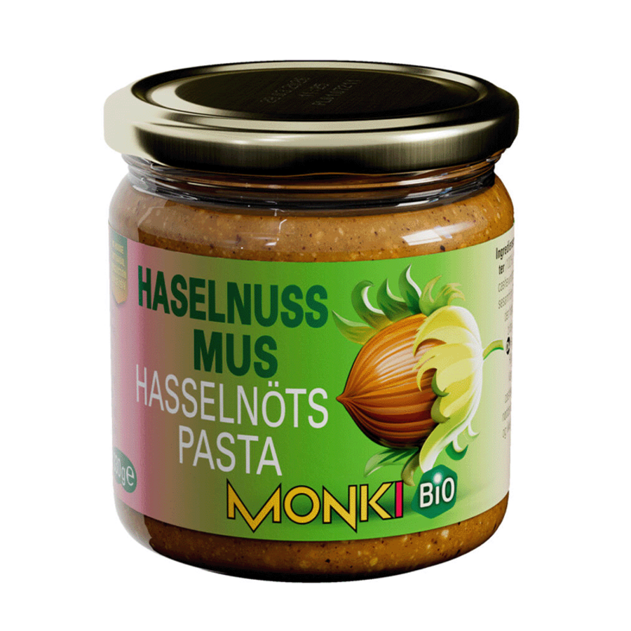 Monki hasselnøttsmør 330 g