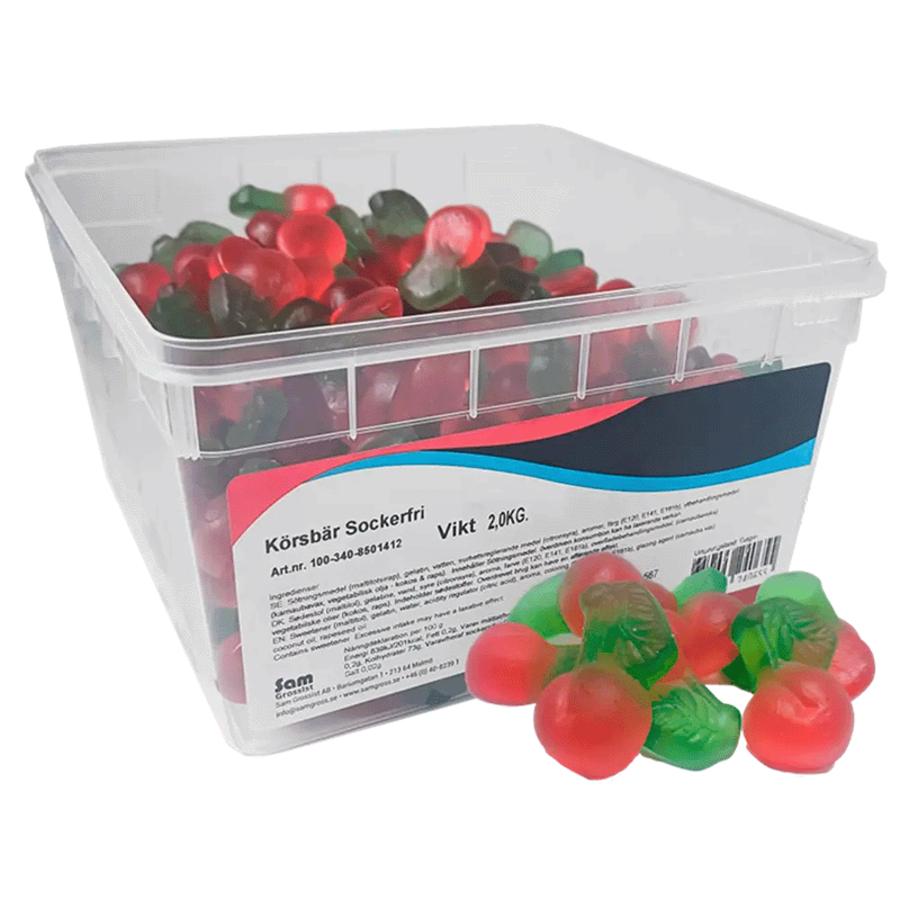Sam Kirsebær Sukkerfri 2kg