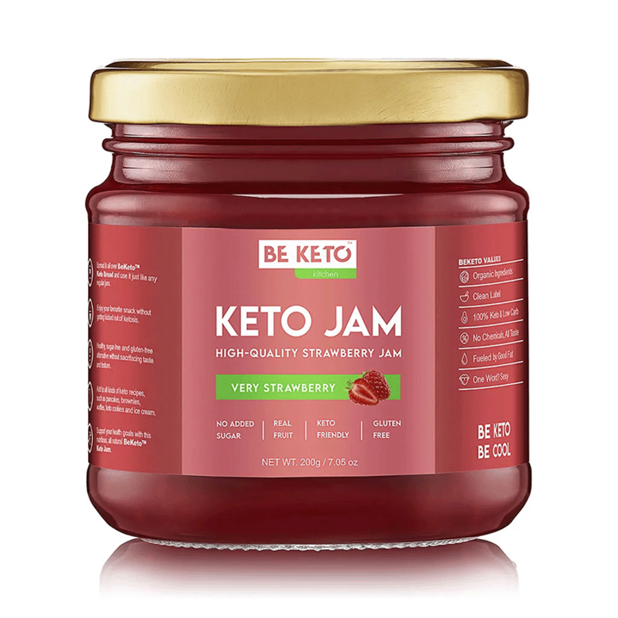 Beketo keto syltetøy jordbær 200 gr