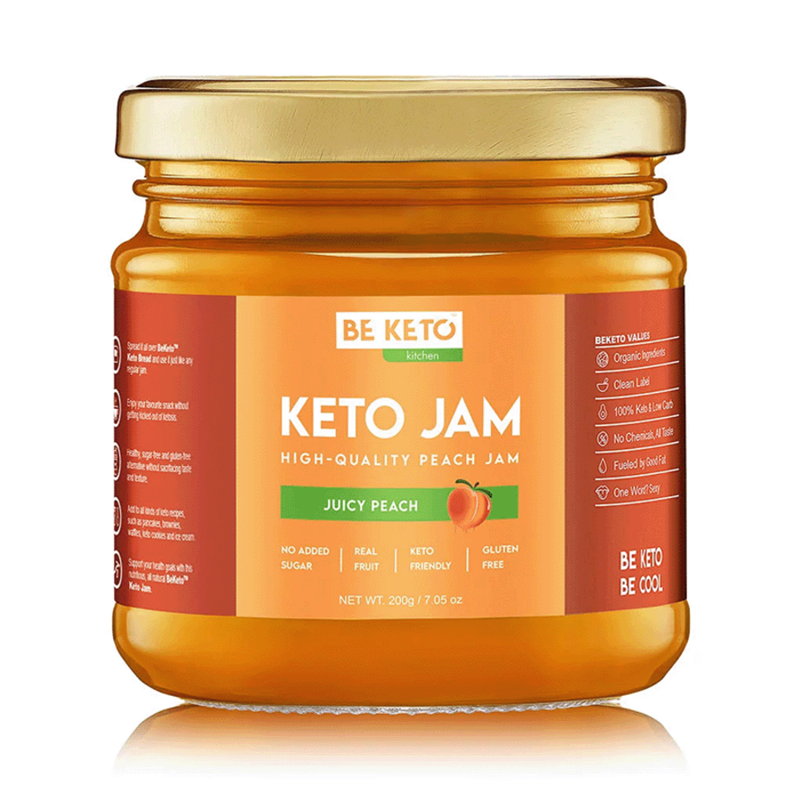 Beketo keto syltetøy fersken 200 gr