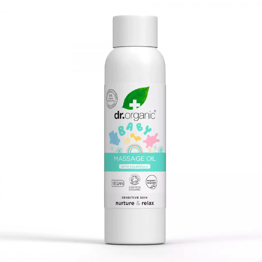 Dr Organic Calendula Baby Massage Oil 150ml