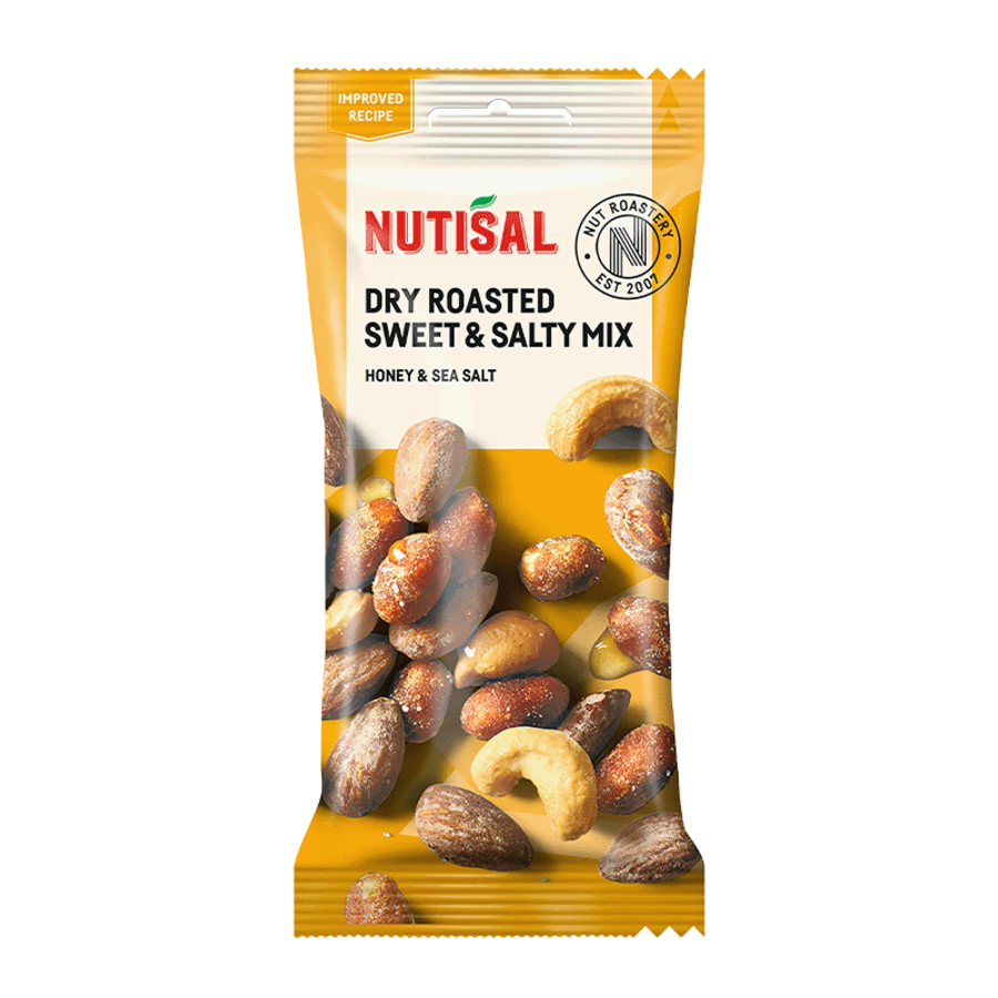 Nutisal nøtter sweet & salty mix 60 gr