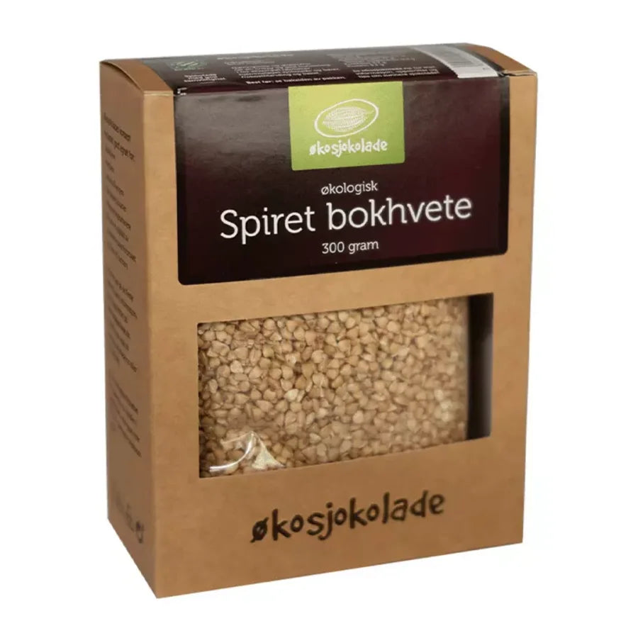 Økosjokolade spiret bokhvete 300 gr