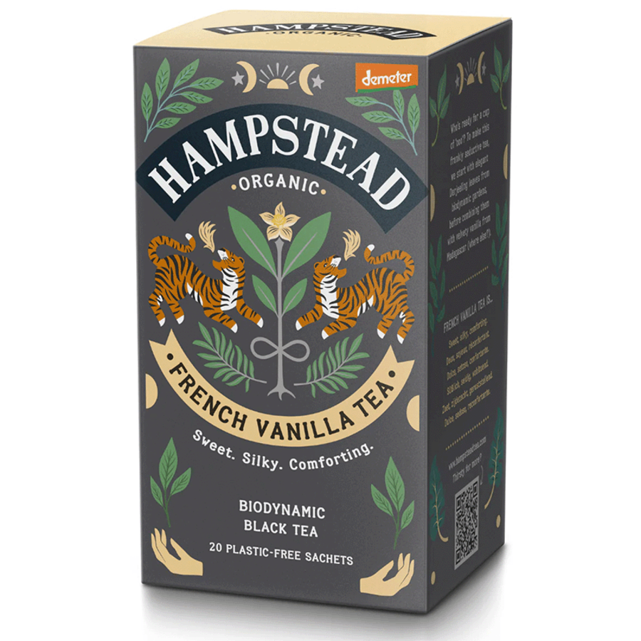 Hampstead fransk vaniljete 20 poser øko