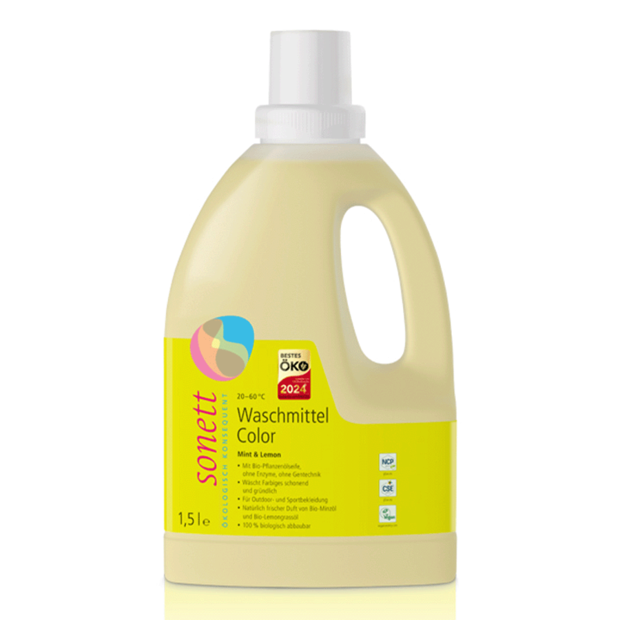 Sonett vaskemiddel color 1,5 liter