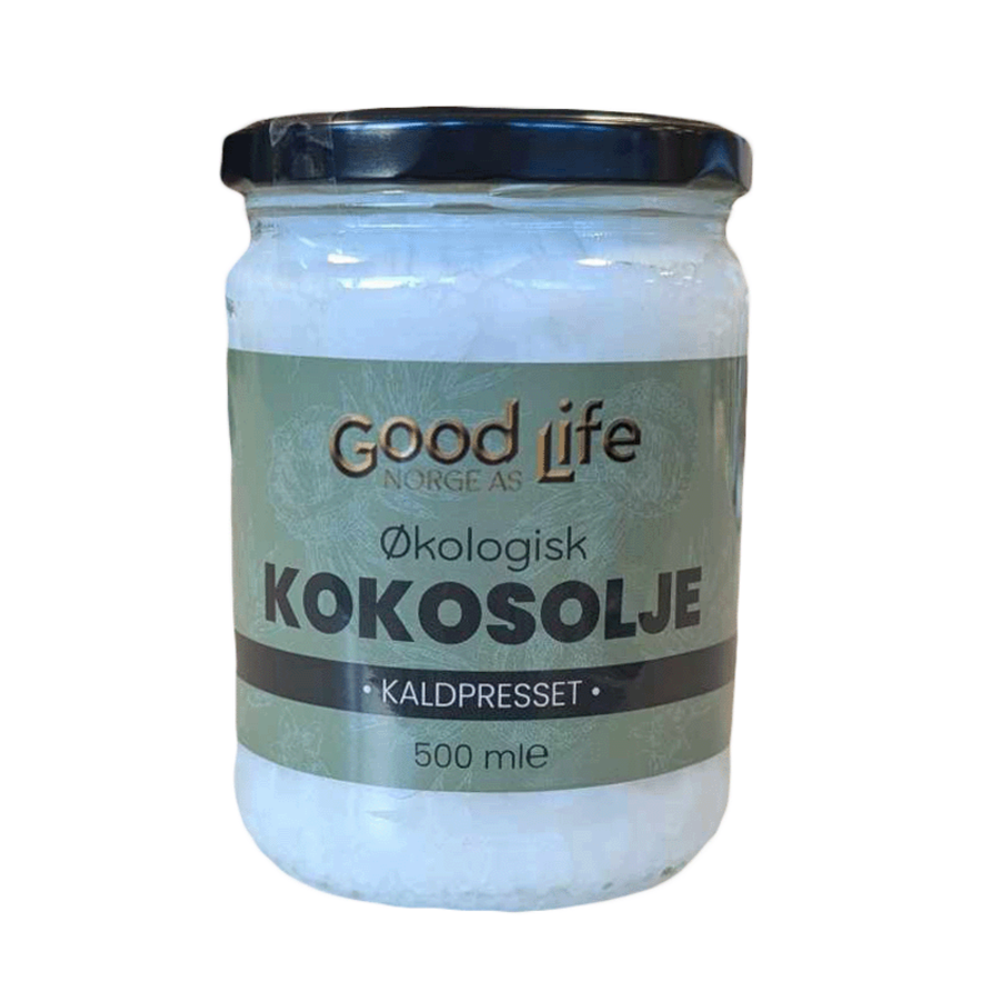 Goodlife extra virgin kokosolje 500 ml