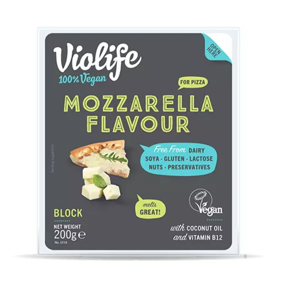 Violife Mozzarella blokk 200 gr vegansk